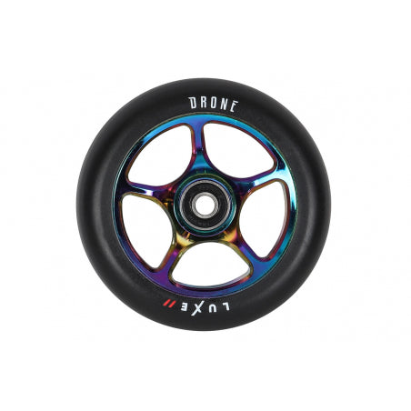 Drone Wheel Luxe II 110mm Black/Neochrome (Sold in Pairs)