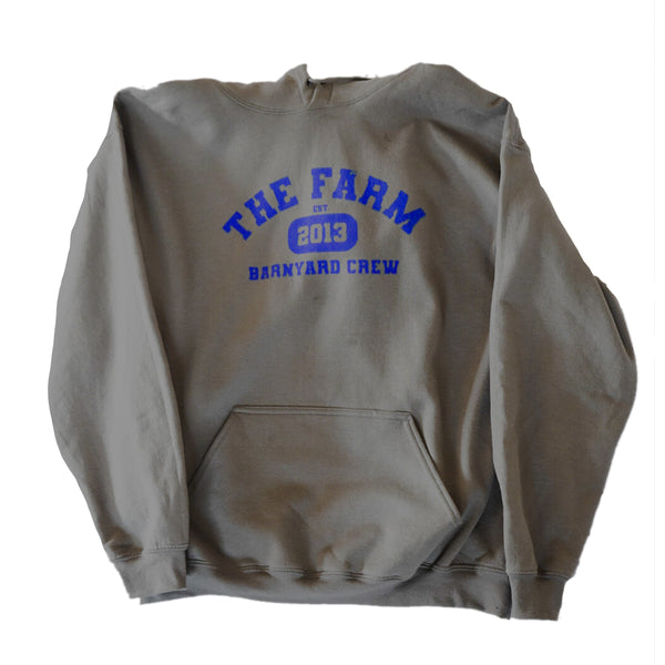 Scooter Farm College Hoodie Charcoal