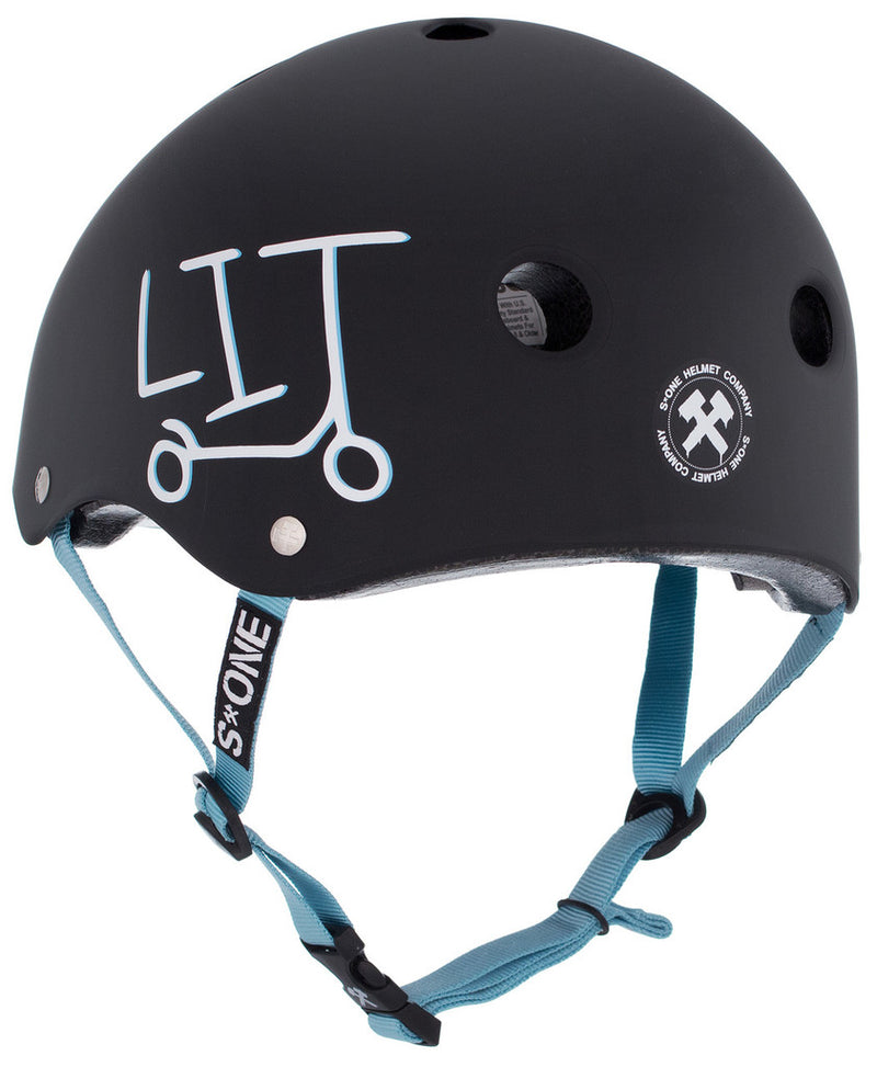 S1 Lifer Helmet Undialed Lit Collab Matte Black