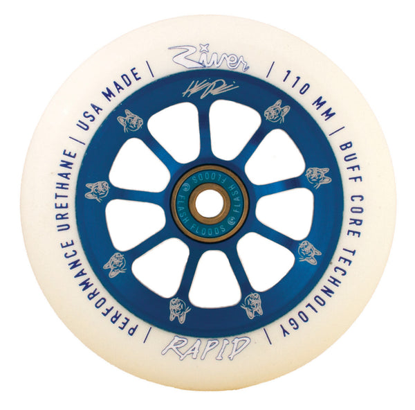 River Wheel Co - Ruedas exclusivas Pablo Rapids de 110 mm Helmeri Pirinen