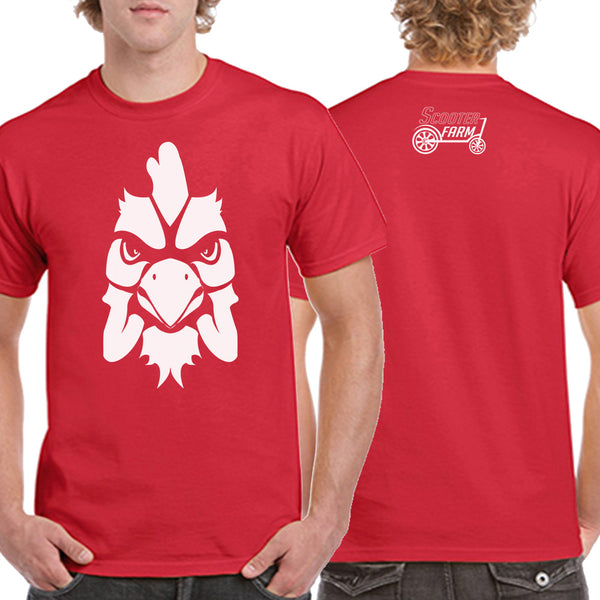 Scooter Farm The Roost Shirt Red