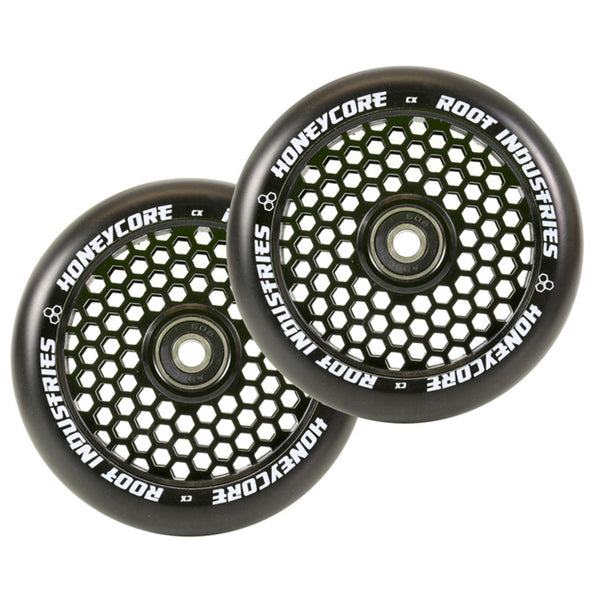 Ruedas Root Industries Honeycore 120 mm PU negro